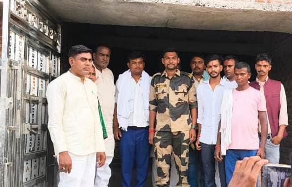 छेका के दौरान बीएसएफ जवान को आया कॉल, रस्म छोड़ निकला देश की सेवा में