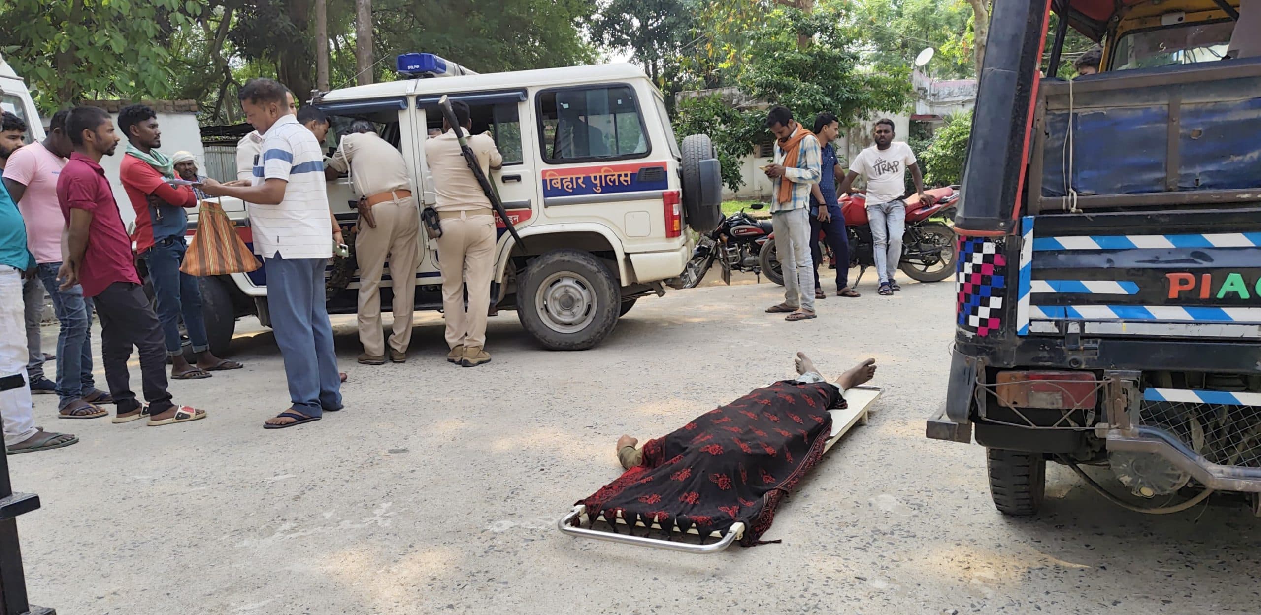 दो बाइकों की टक्कर में बिहारीगंज के युवक की मौत, एक की स्थिति गंभीर