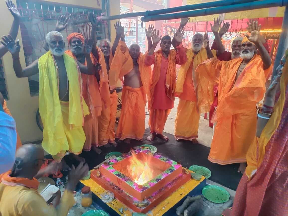 56वां वार्षिक रामनाम संकीर्तन महायज्ञ नवाह पूर्णाहुति के साथ संपन्न