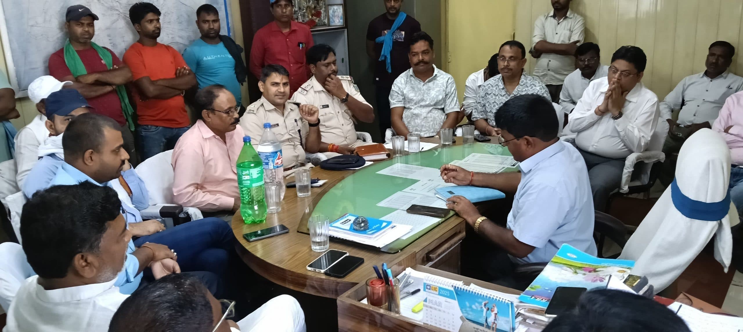 Bokaro News : मजदूरों ने काम रोका, आउटसोर्सिंग कंपनी ने मांगें मानी