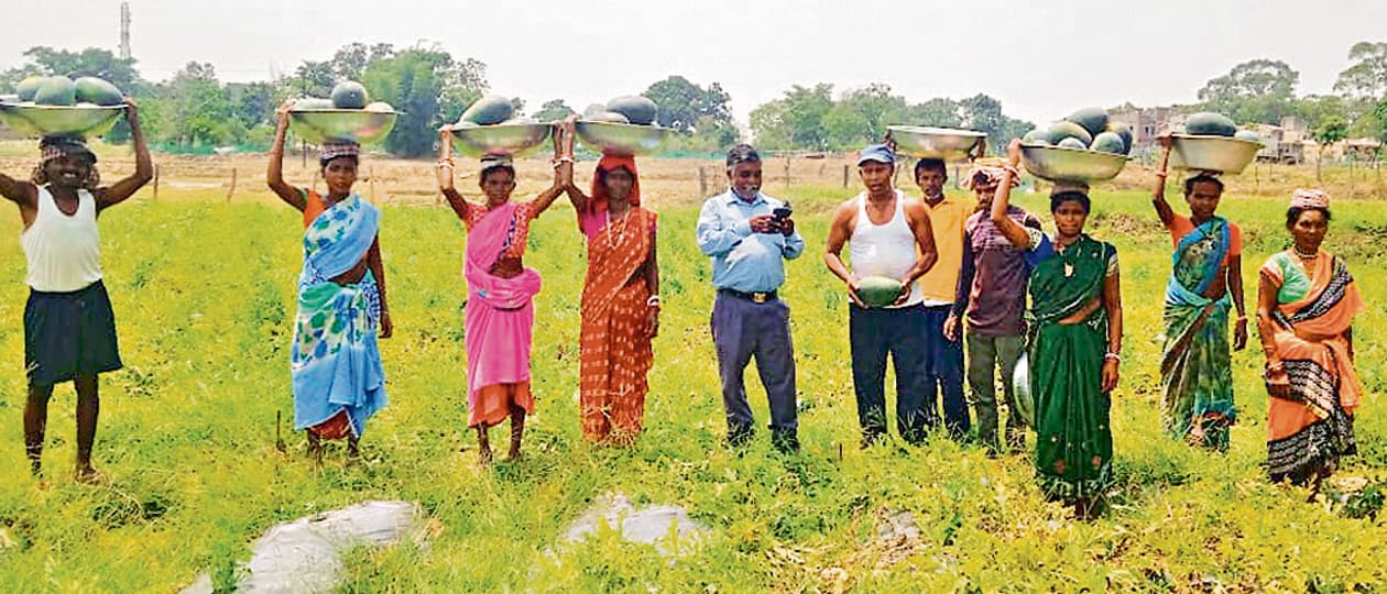 Ranchi News : किसान ने एक दिन में बेचा डेढ़ लाख का तरबूज