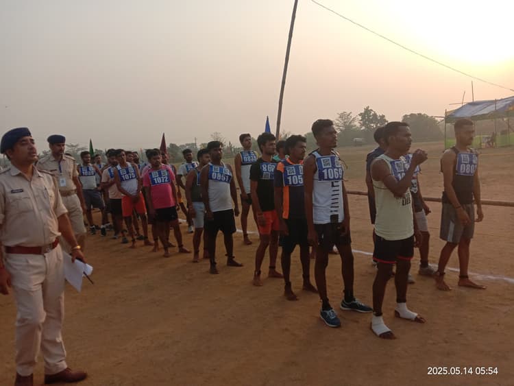 शारीरिक जांच परीक्षा में 553 अभ्यर्थी हुए शामिल, 31 रहे अनुपस्थित