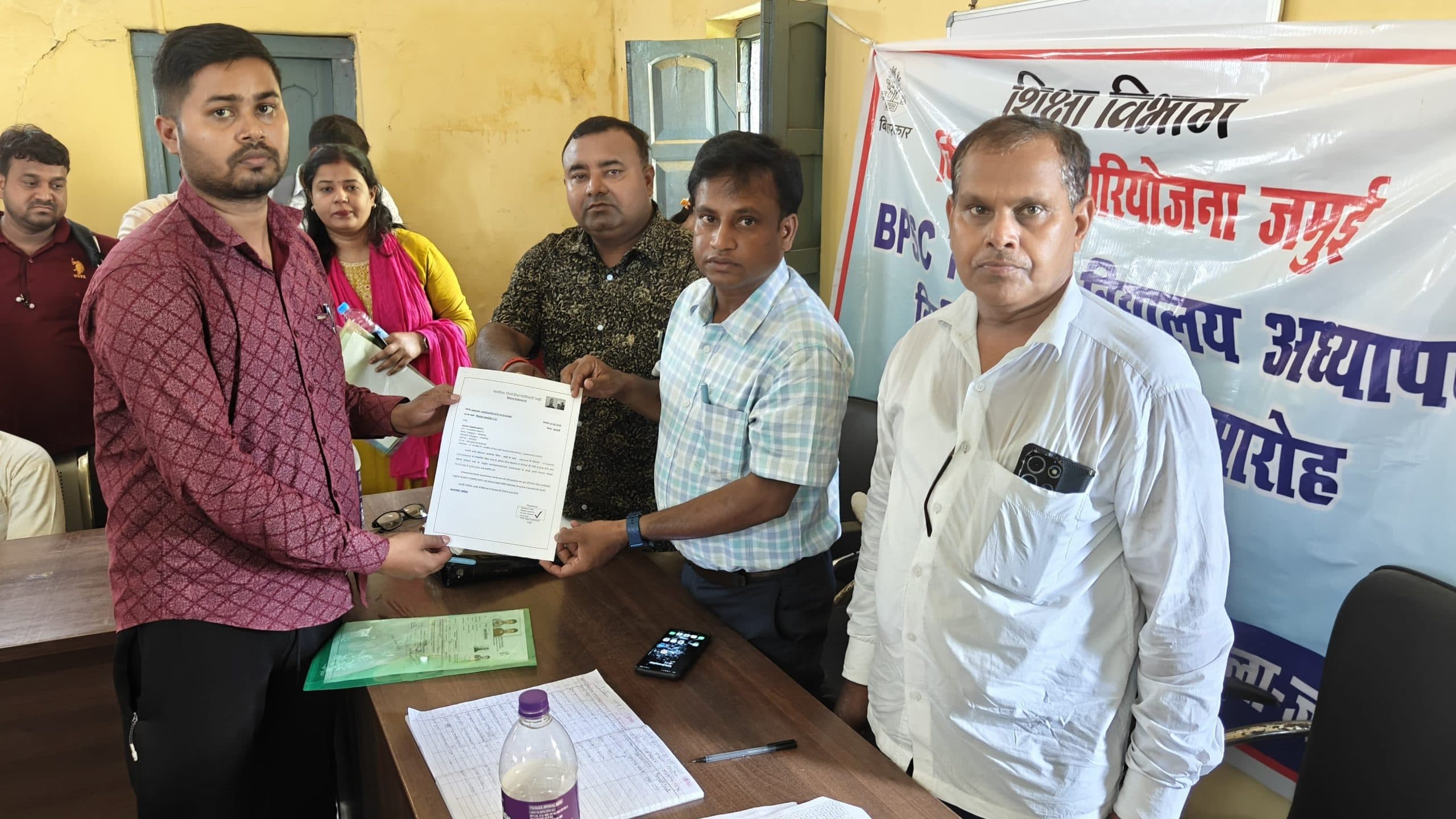 98 शिक्षकों को मिला नियुक्ति पत्र