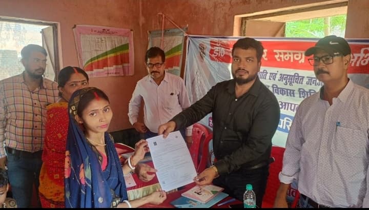 विकास शिविर में कई मामलों का हुआ ऑन द स्पॉट निष्पादन