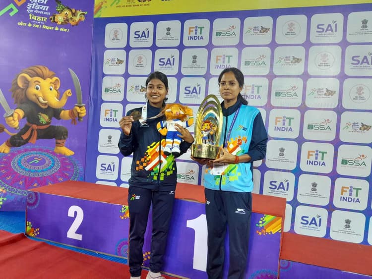 खेलो इंडिया यूथ गेम्स में राघोपुर की प्रिया ने जीता गोल्ड मेडल, क्षेत्र का नाम किया रौशन