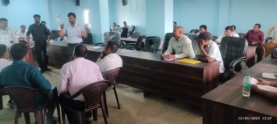 बीएलओ को दिया गया प्रशिक्षण