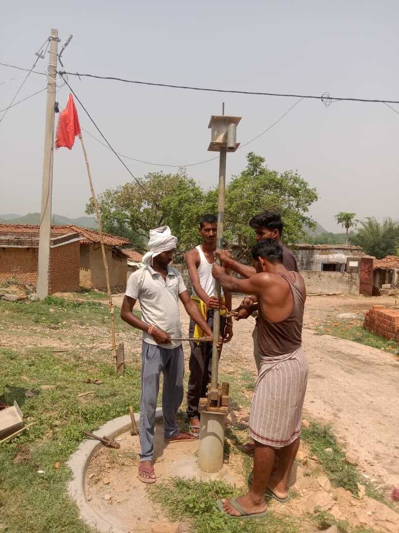 घोरमारा व रजला में चापाकल हुआ दुरुस्त, लोगों को मिल रहा है पेयजल