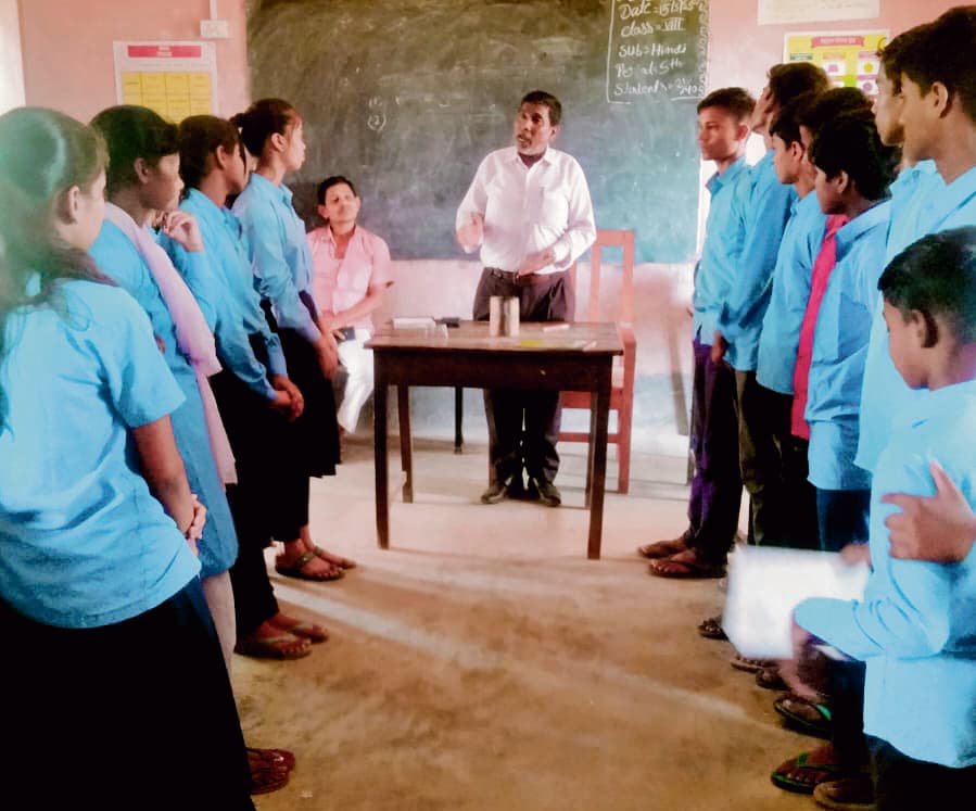 चिकसौरा विद्यालय में बाल संसद का हुआ गठन
