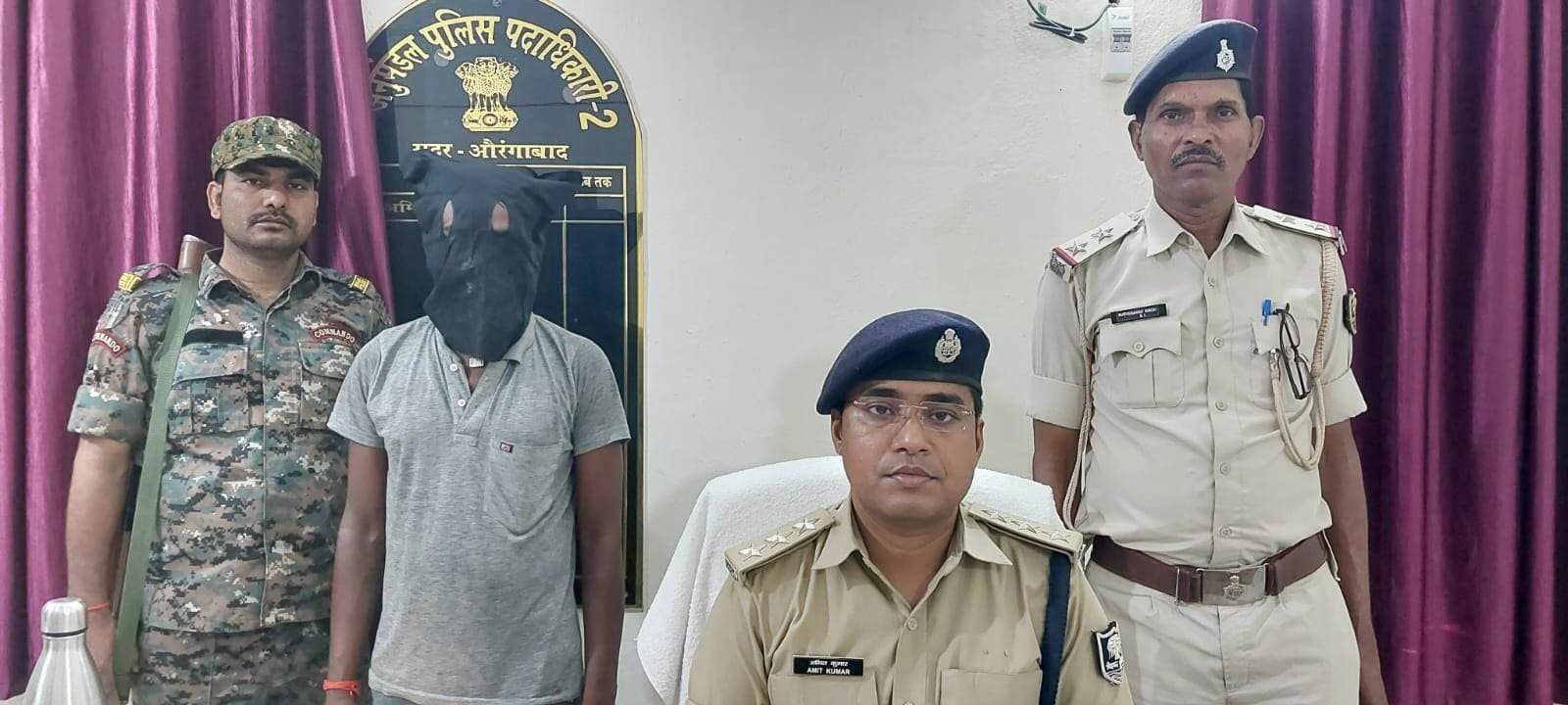 कई कांडों का वांछित नक्सली चढ़ा पुलिस के हत्थे, कई थानों में दर्ज है मामला
