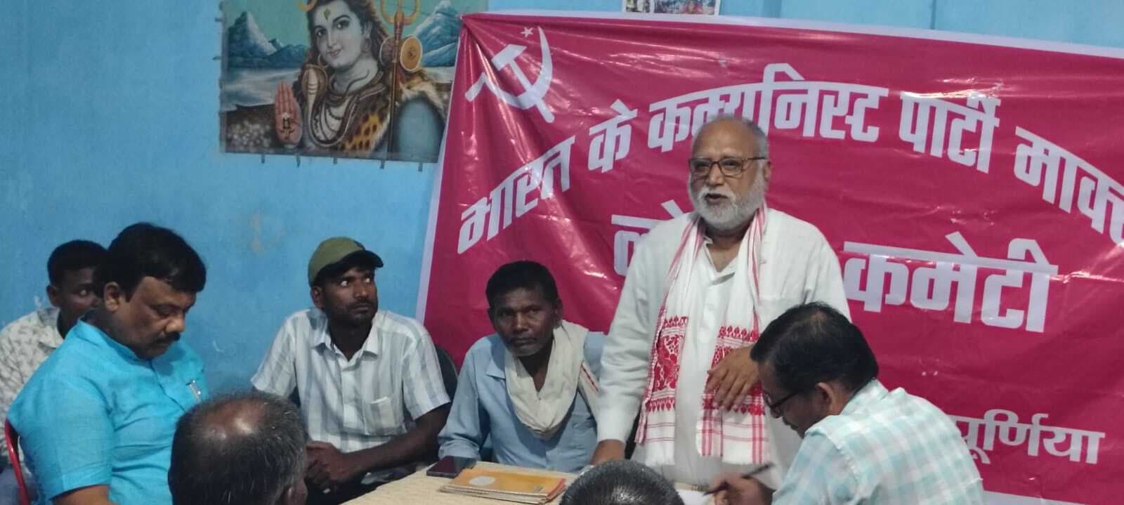 महागठबंधन में चुनाव लड़ने का माकपा ने पारित किया प्रस्ताव