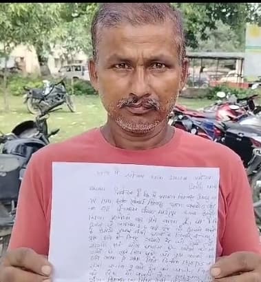 पेड़ों की अवैध कटाई को लेकर पुलिस से की शिकायत