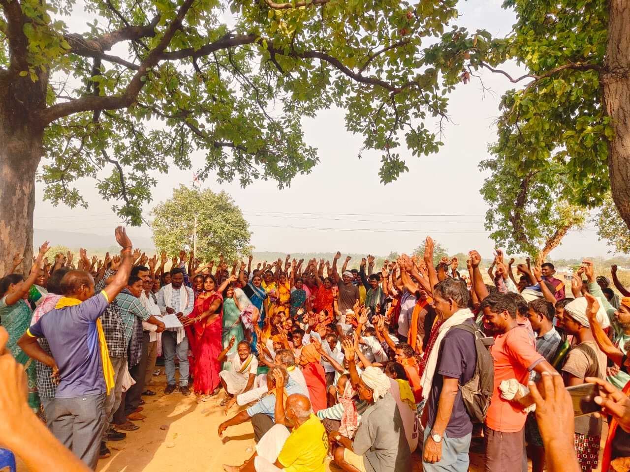 सामुदायिक वन पट्टा को लेकर वन संशाधनों का निरीक्षण