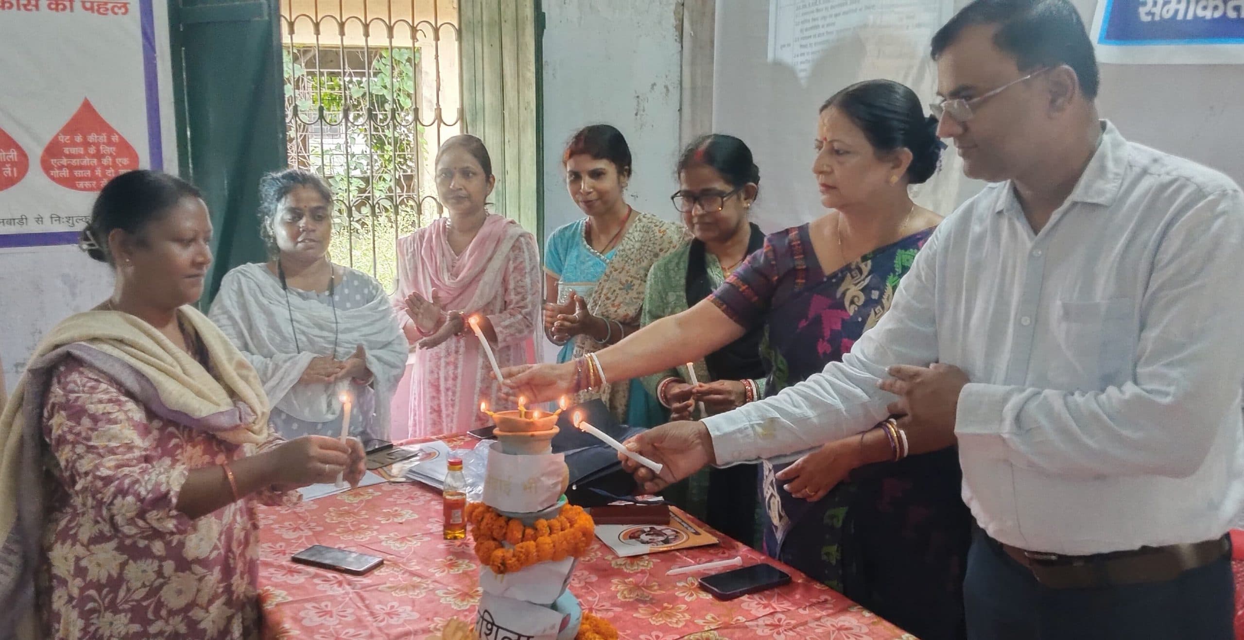 पोषण भी पढाई भी कार्यक्रम को ले सेविकाओं का प्रशिक्षण शुरू