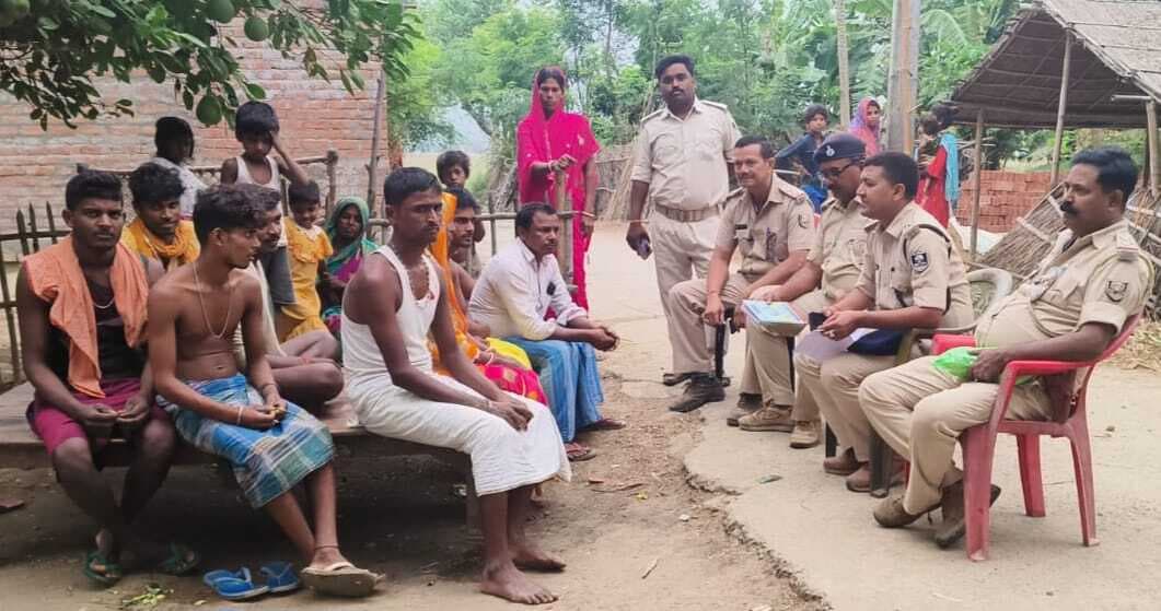 गदाई दियारा में अपराध नियंत्रण व ग्रामीणों की समस्याओं पर हुई चर्चा