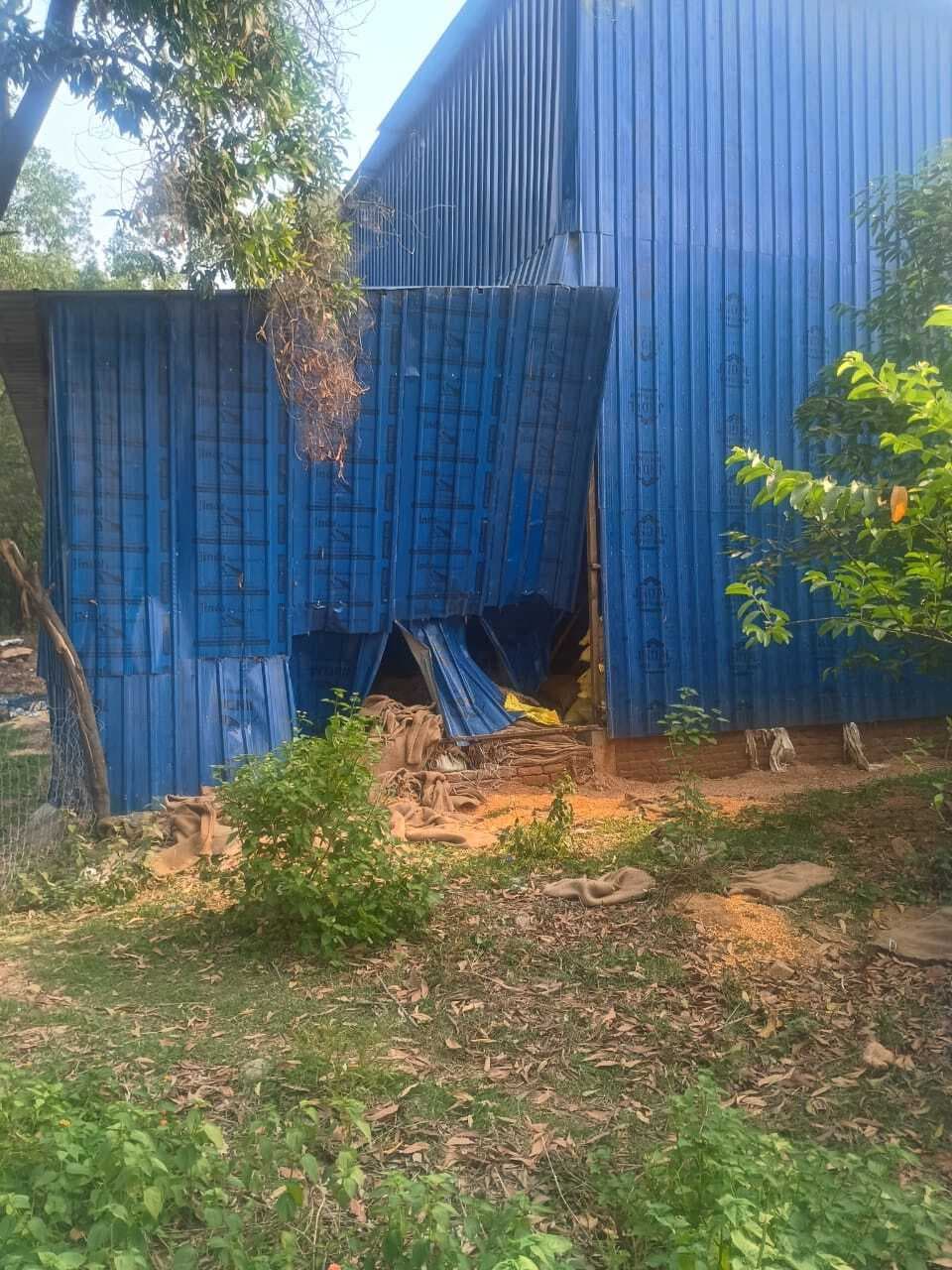 Giridih News : बिरनी में हाथियों ने दूसरे दिन भी मचाया उत्पात