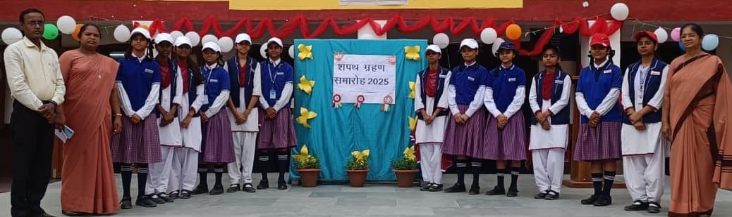 उर्सलाइन कॉन्वेंट बालिका स्कूल में बाल संसद का गठन