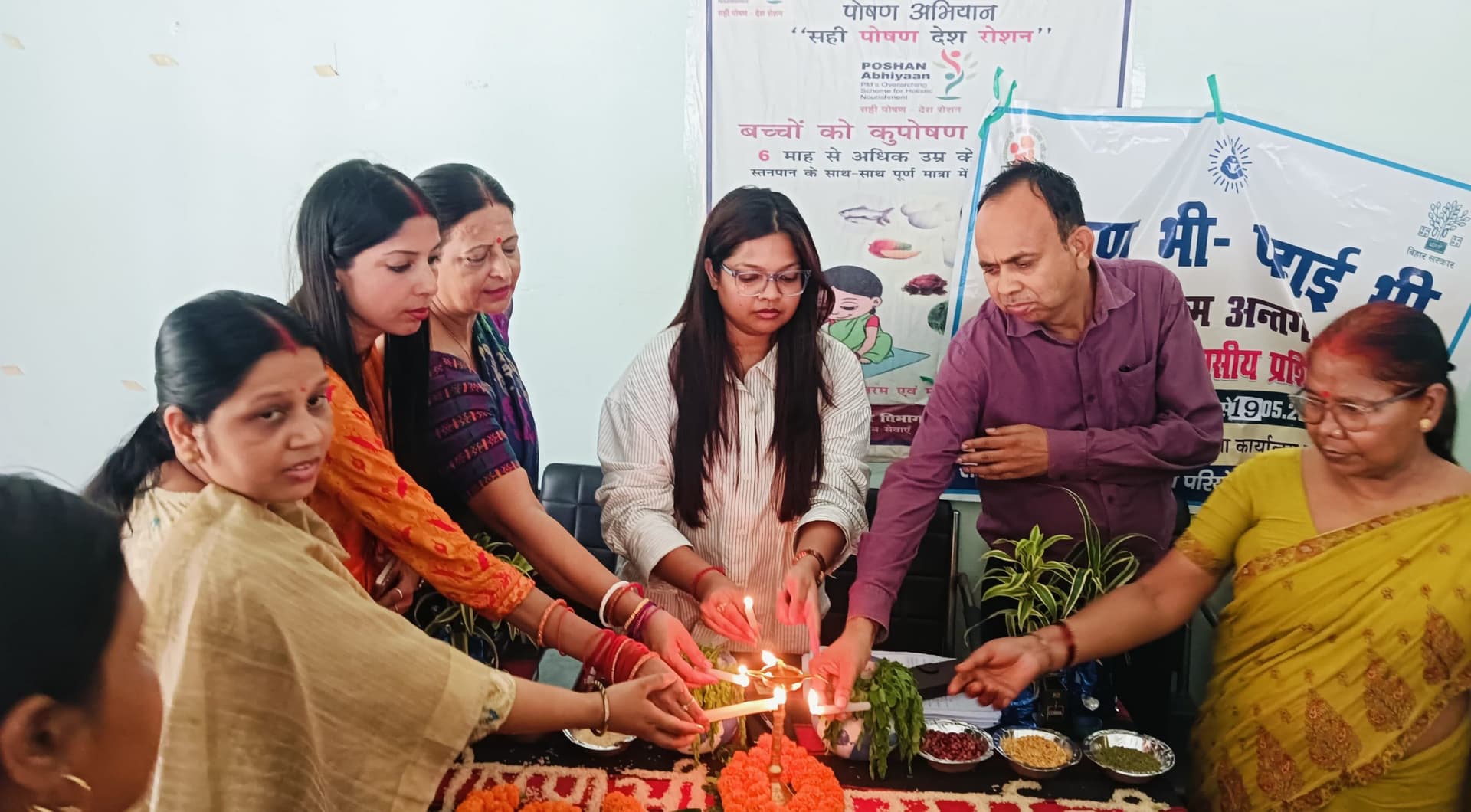पोषण भी पढ़ाई भी कार्यक्रम को ले सेविकाओं का प्रशिक्षण शुरू
