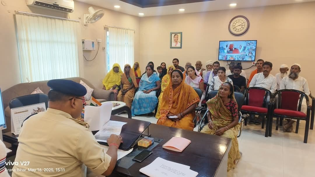 एसपी ने की दो दर्जन मामलों की सुनवाई