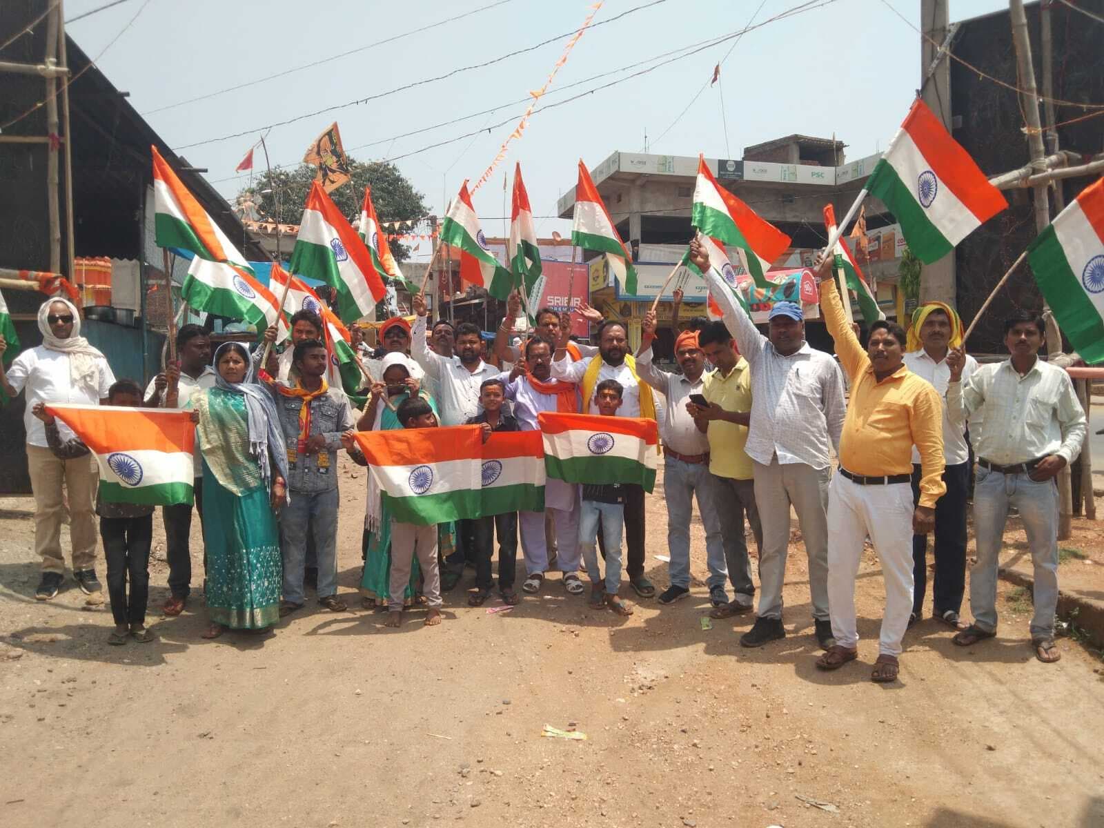 ऑपरेशन सिंदूर की सफलता पर निकली तिरंगा यात्रा