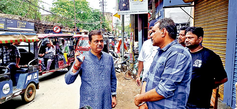 हटन रोड को जाम मुक्त करने की कवायद शुरू, वैकल्पिक इंतजाम का भरोसा