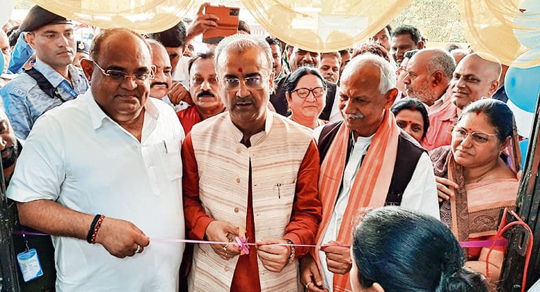 नगरा को मिला करोड़ों रुपये की लागत से बने नया चार मंजिला अस्पताल, स्वास्थ्य मंत्री ने किया उद्घाटन