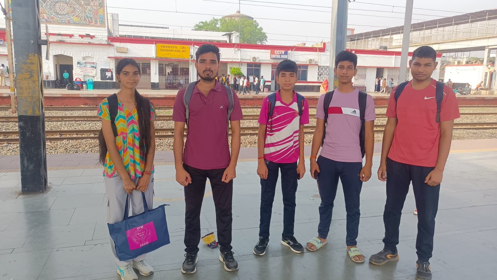 राज्यस्तरीय ताइक्वांडो प्रतियोगिता के लिए जिले की टीम रवाना