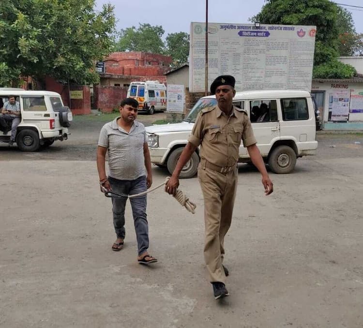 सरकारी कार्य में बाधा डालने के आरोपी को जेल