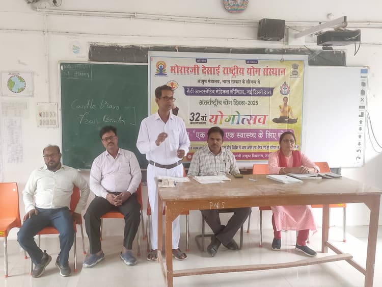 संतुलित भोजन, संयमित दिनचर्या व नियमित योगाभ्यास जरूरी