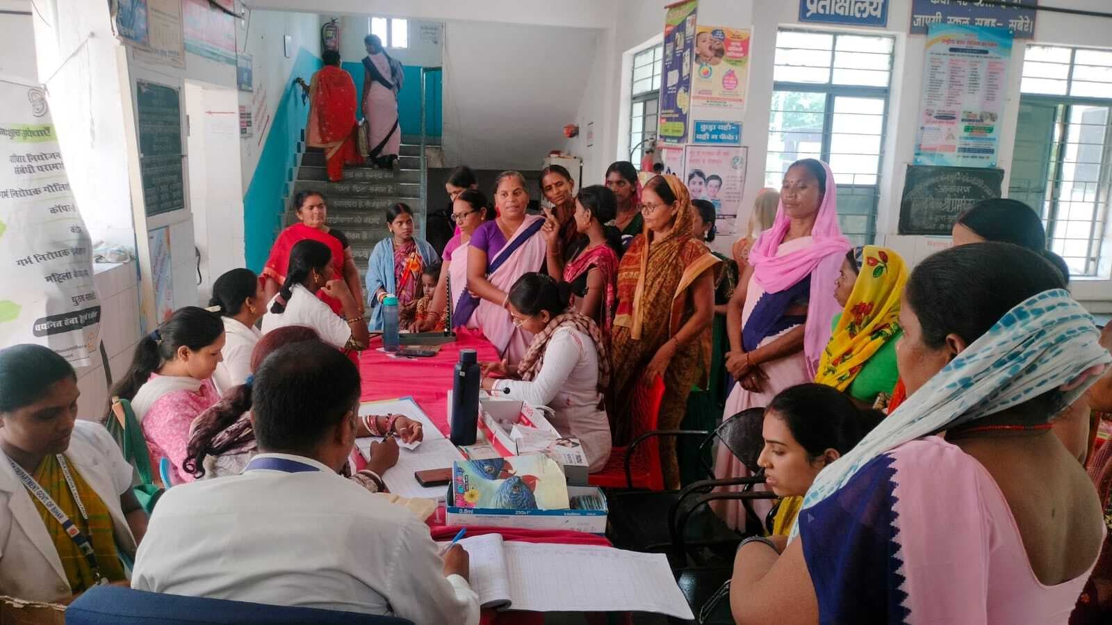 सूर्यगढ़ा सीएचसी में 113 महिलाओं की हुई एएनसी जांच