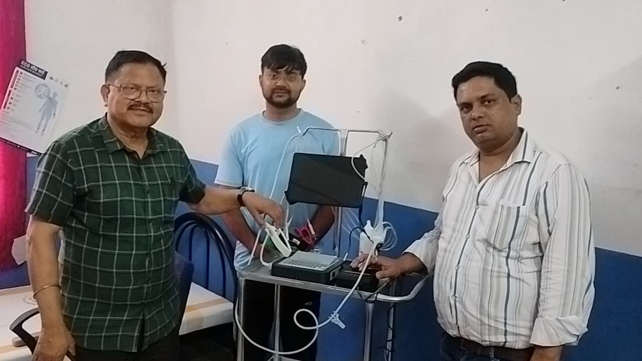 सूर्यगढ़ा सामुदायिक स्वास्थ्य केंद्र में ईसीजी सेवा की हुई शुरुआत