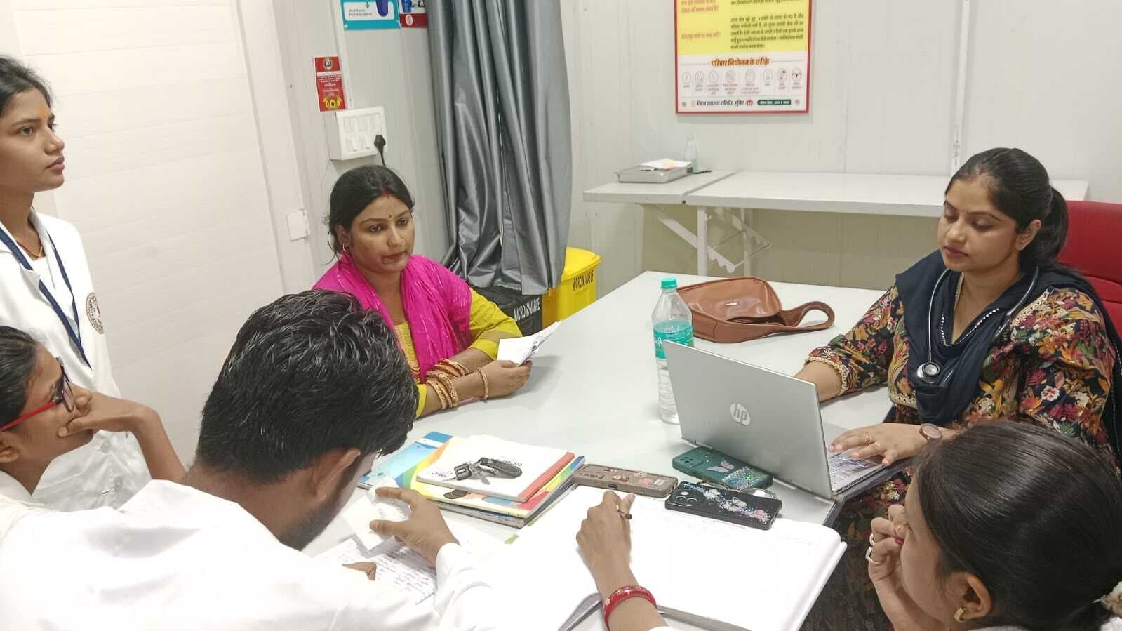 एएनसी जांच शिविर में मिली हाई रिस्क प्रेगनेंसी की तीन गर्भवती