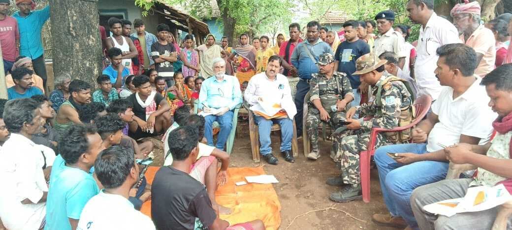 चंदनगड़िया में पत्थर खनन लीज स्वीकृति देने के मामले की सीओ ने की जांच