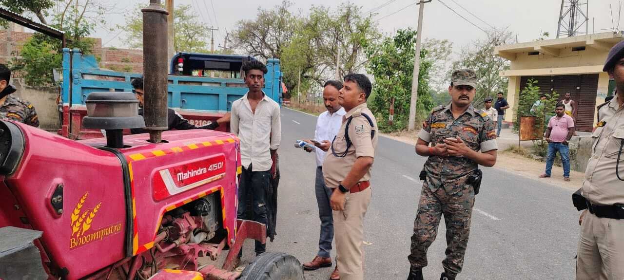 डीटीओ व डीएसपी ने की चेकिंग, वसूला 80 हजार रुपये जुर्माना
