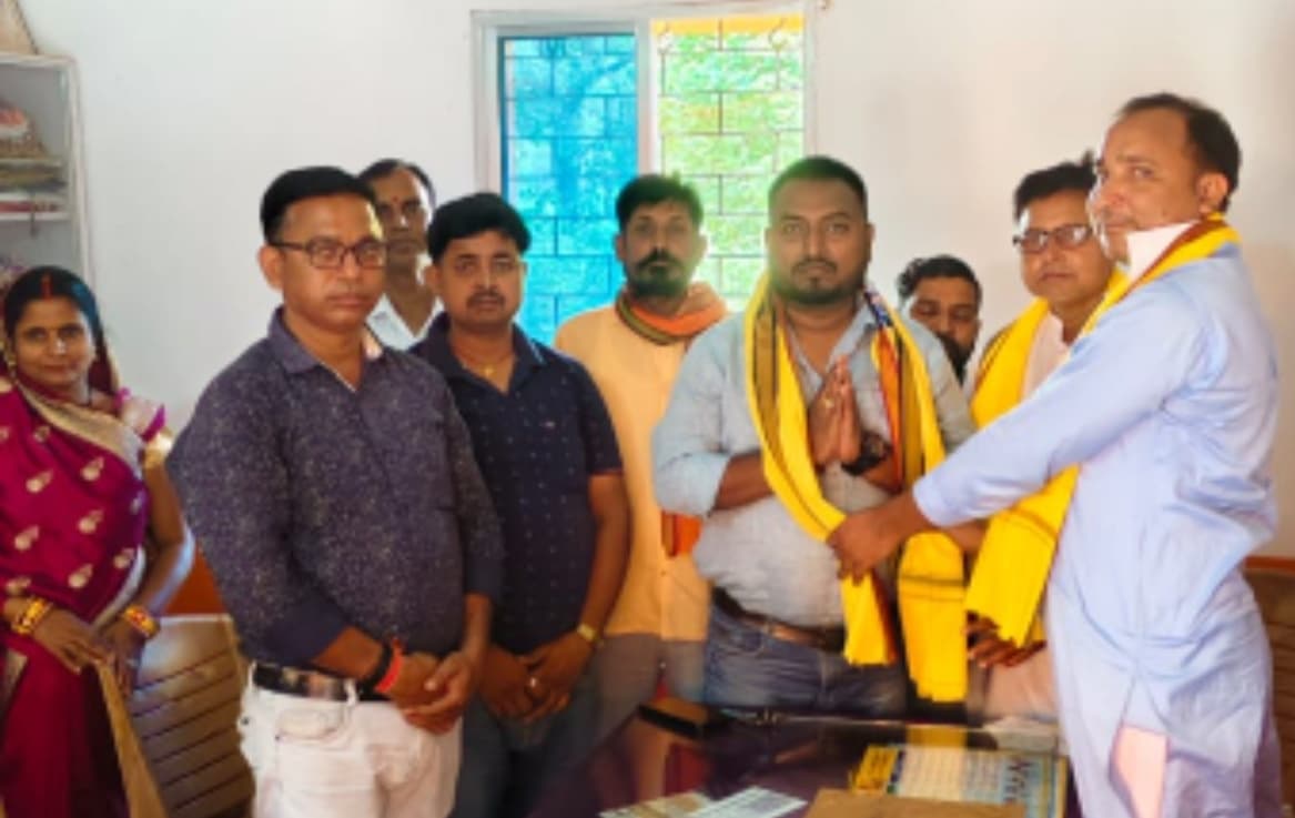 नवगठित प्रबंधकारिणी समिति सदस्यों की हुई बैठक