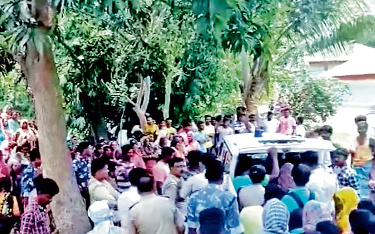 भातार में गृहिणी की गला दबाकर हत्या, पति गिरफ्तार