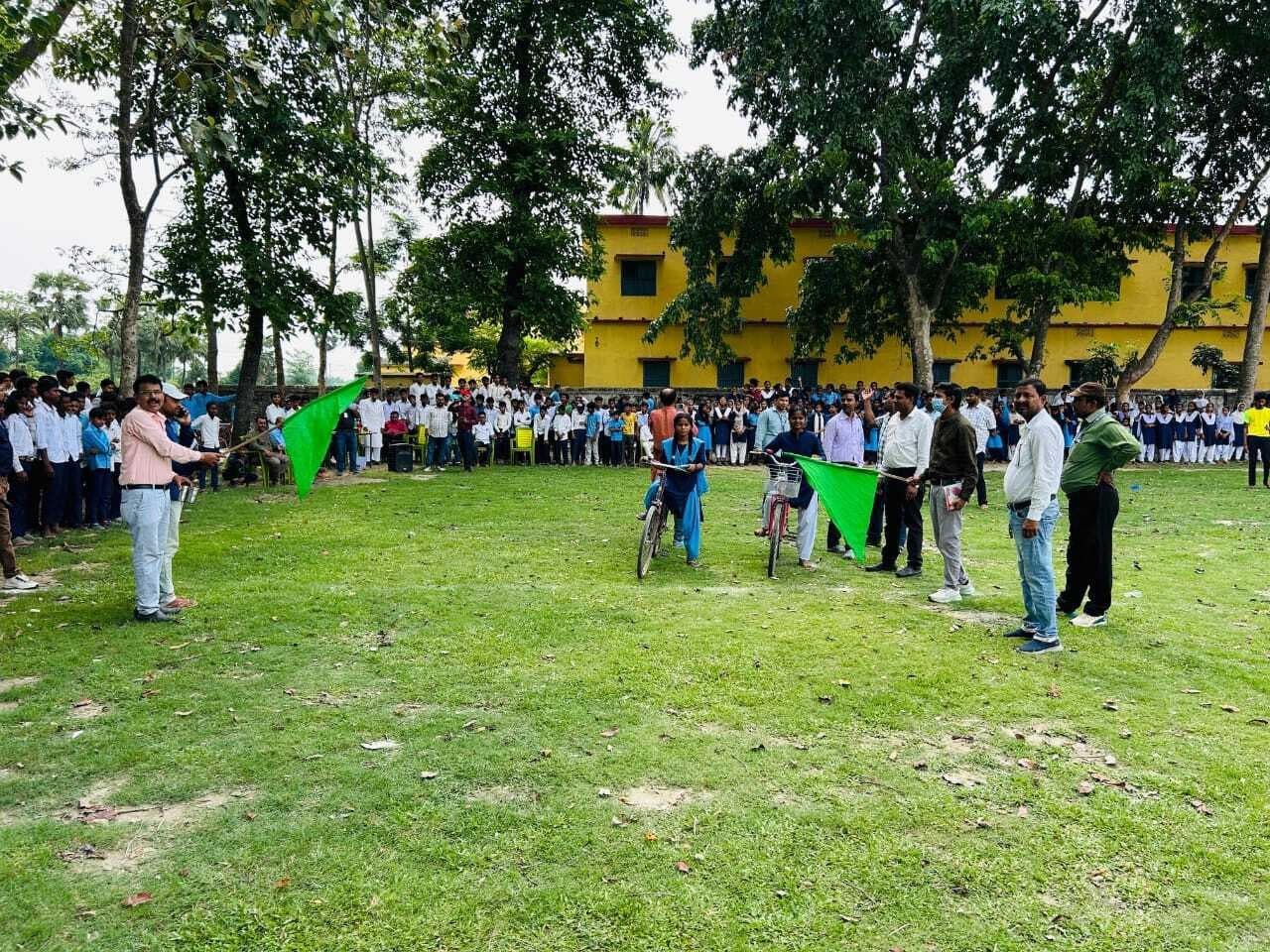 छह विद्यालय के 150 छात्रों ने मशाल खेलकूद प्रतियोगिता में लिया हिस्सा