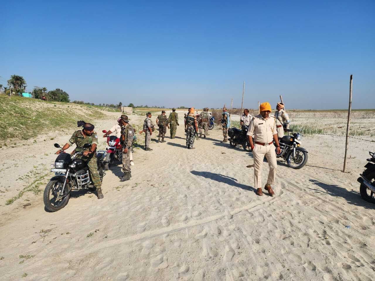 दियारा क्षेत्र में फसल लूट की वारदात में आयी कमी