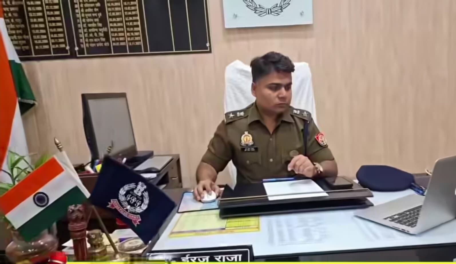 नियमों का उल्लंघन करने पर गहमर थानाध्यक्ष सहित चार सिपाही निलंबित