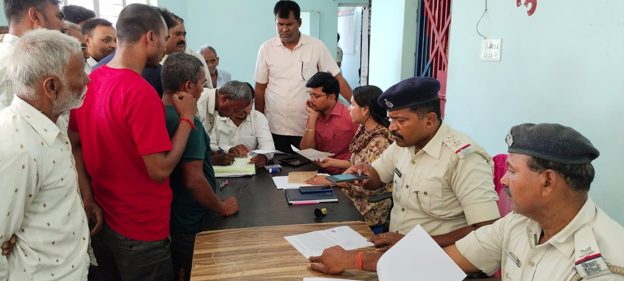 जनता दरबार में सात मामलों का किया गया निष्पादन