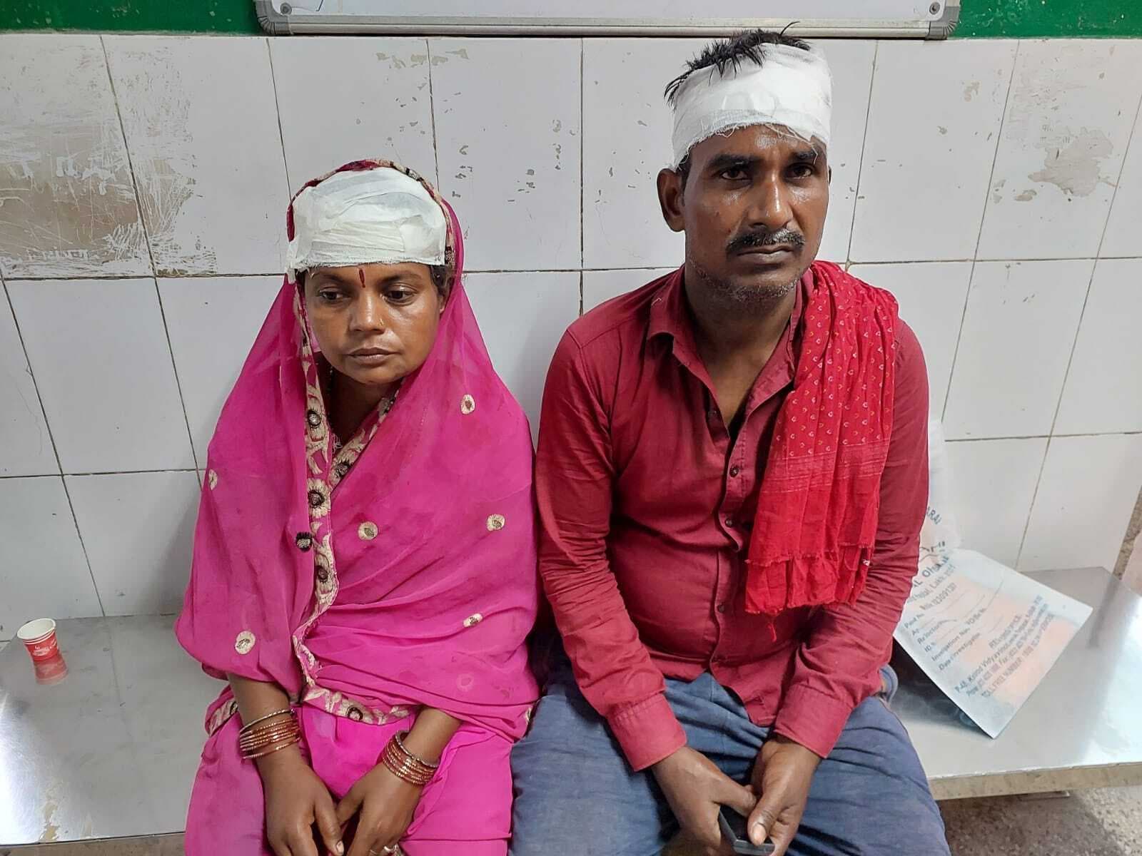भूमि विवाद में गोतिया के बीच चले डंडे व राॅड, आधा दर्जन घायल