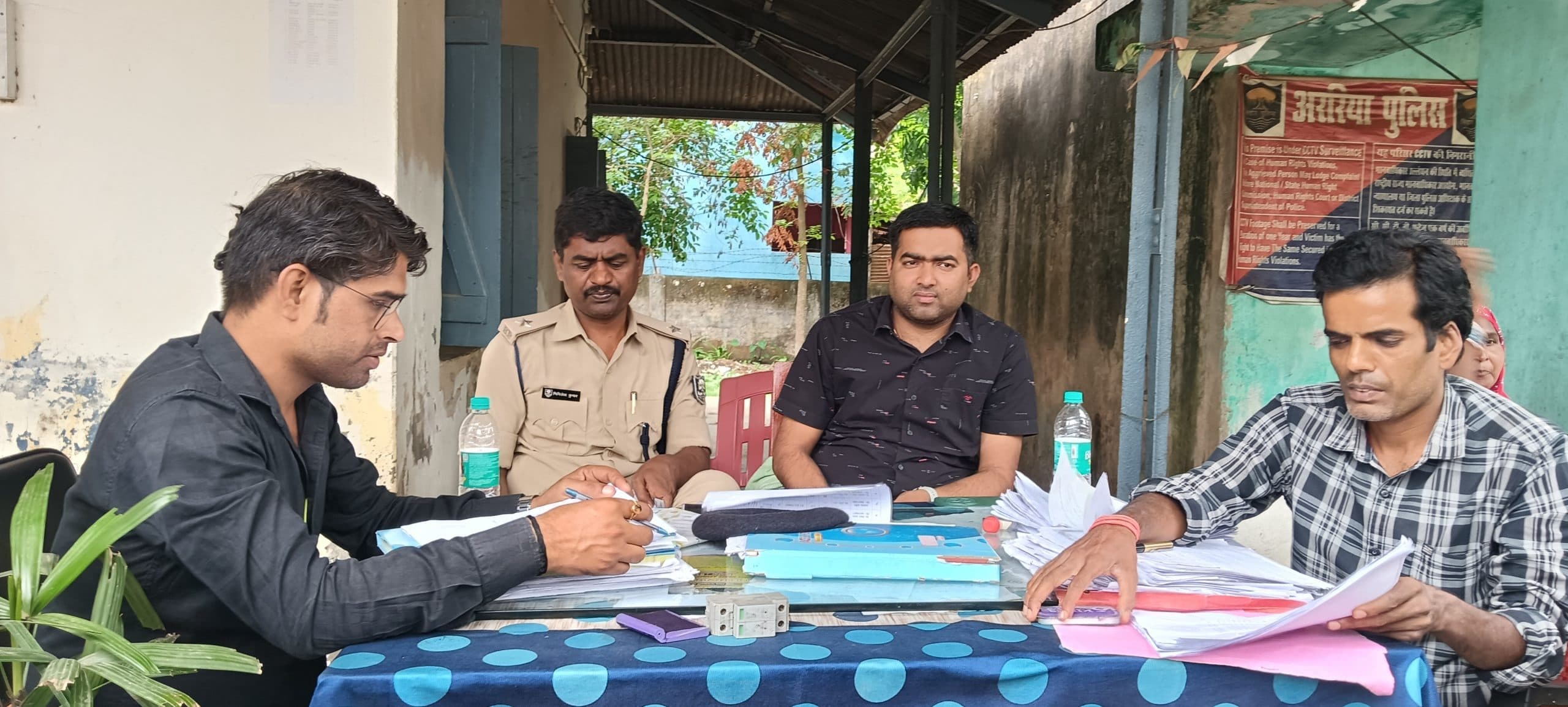 सात मामले की सुनवाई, तीन का किया निबटारा