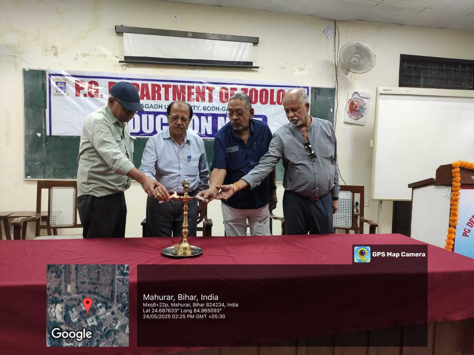 नवनामांकित छात्रों का इंडक्शन मीट का आयोजन