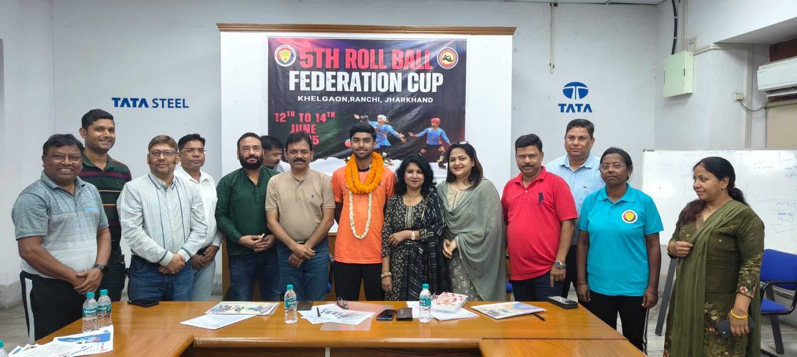 Rollball jamshedpur shreyas: यूथ वर्ल्डकप के लिए शहर के श्रेयस भारतीय रोलबॉल टीम में