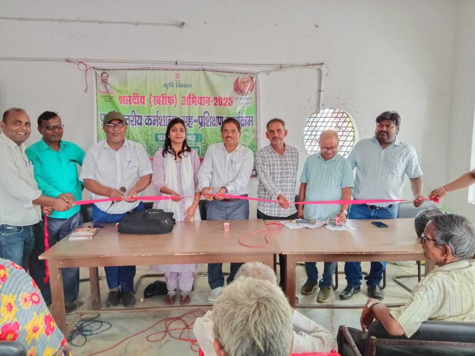 खरीफ अभियान- किसानों को उर्वरक प्रबंधन व जलवायु अनुकूल कृषि पद्धतियों की दी जानकारी