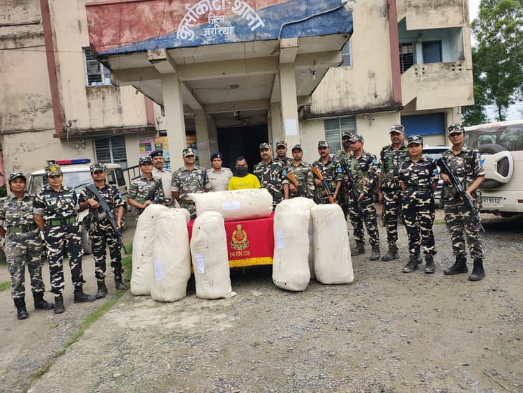 दो क्विंटल 89 किलो गांजा के साथ तस्कर गिरफ्तार