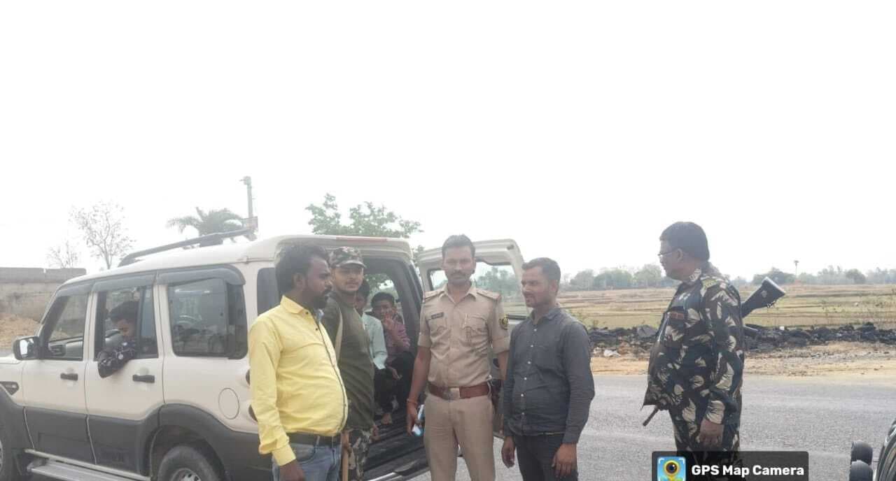 पुलिस ने वाहन चालकों से वसूला 11 हजार रुपये का जुर्माना