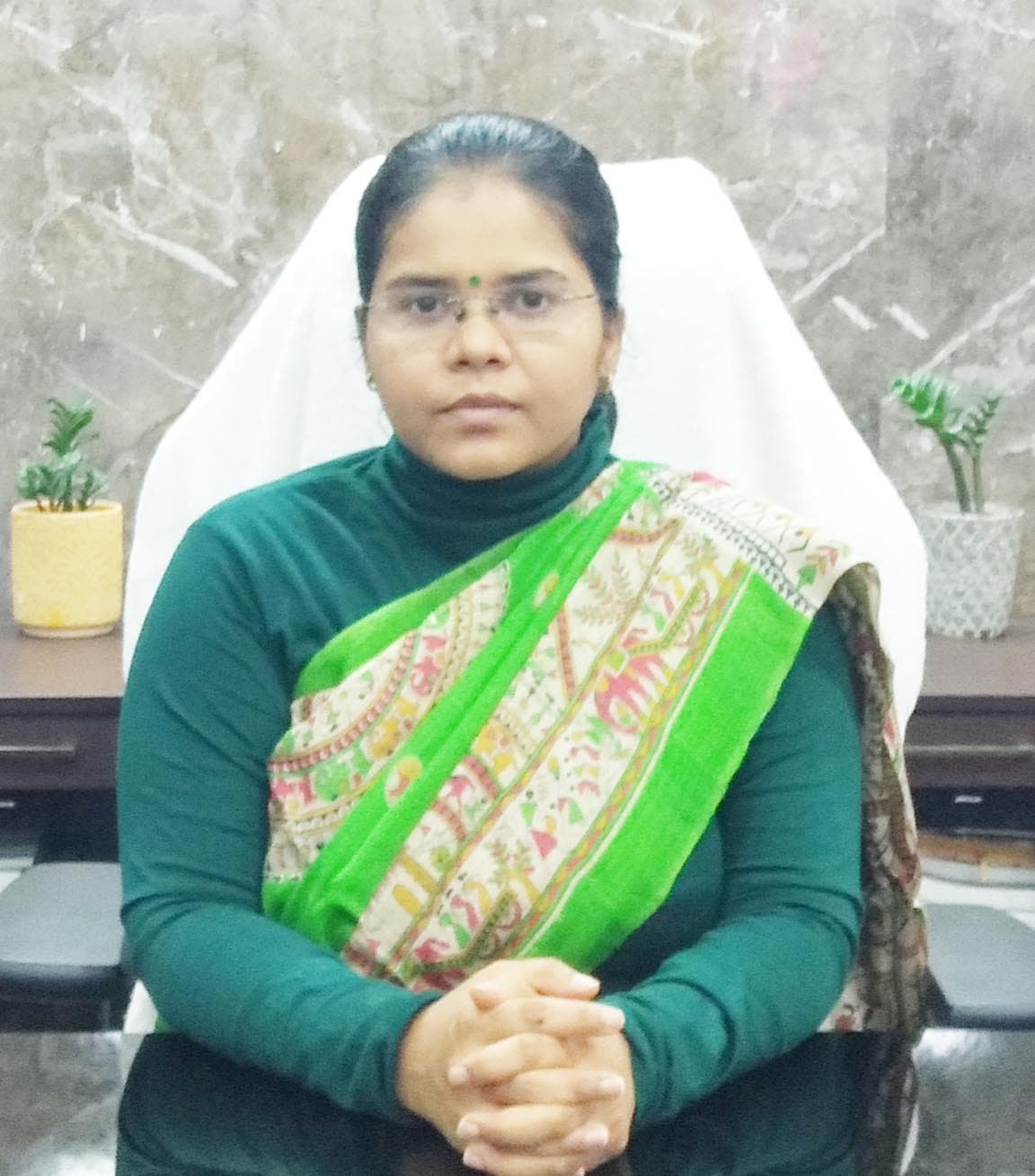 चतरा का नयी उपायुक्त के रूप में कृतिश्री ने लिया प्रभार