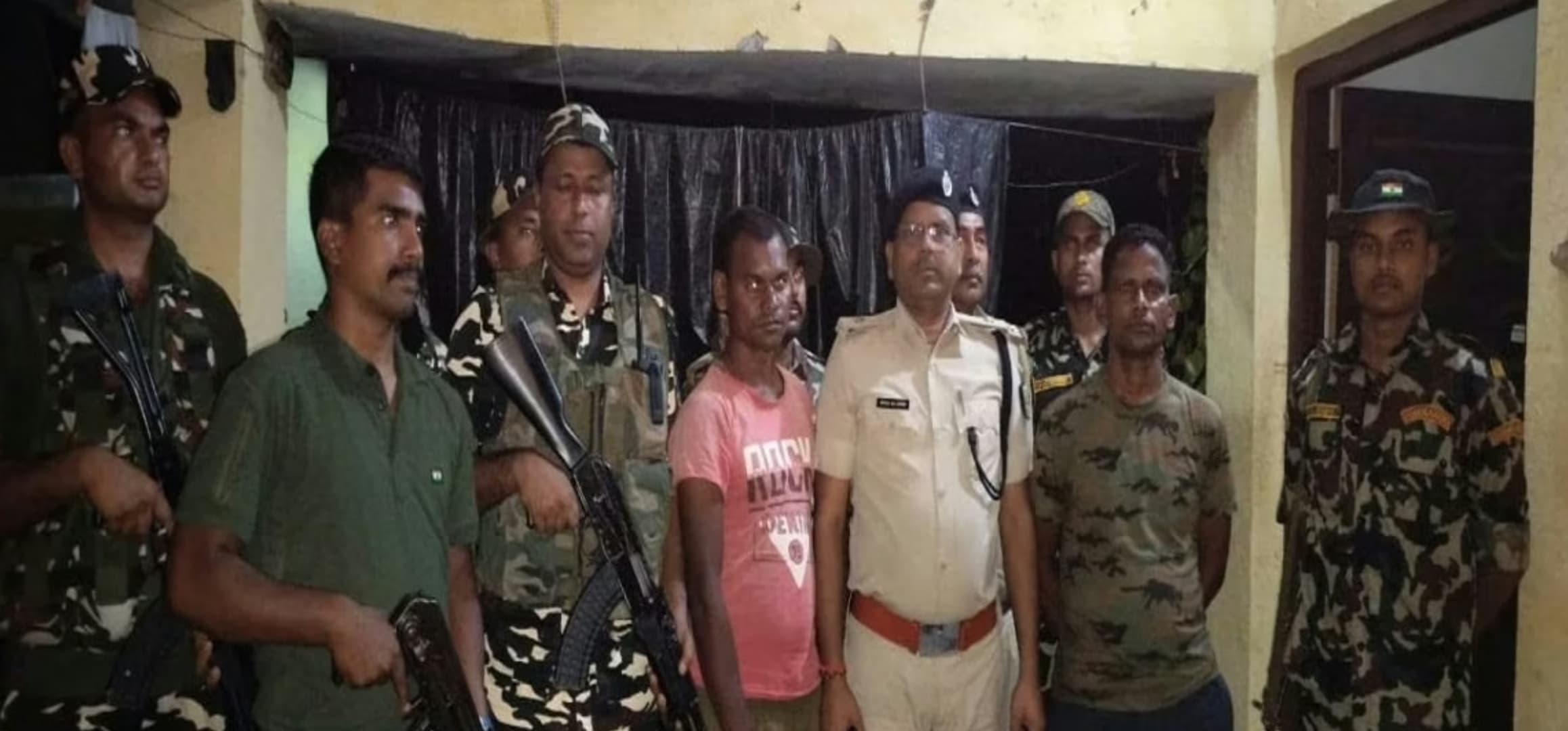 केन बम व बारूद का एक्सपर्ट नक्सली लखीसराय से गिरफ्तार