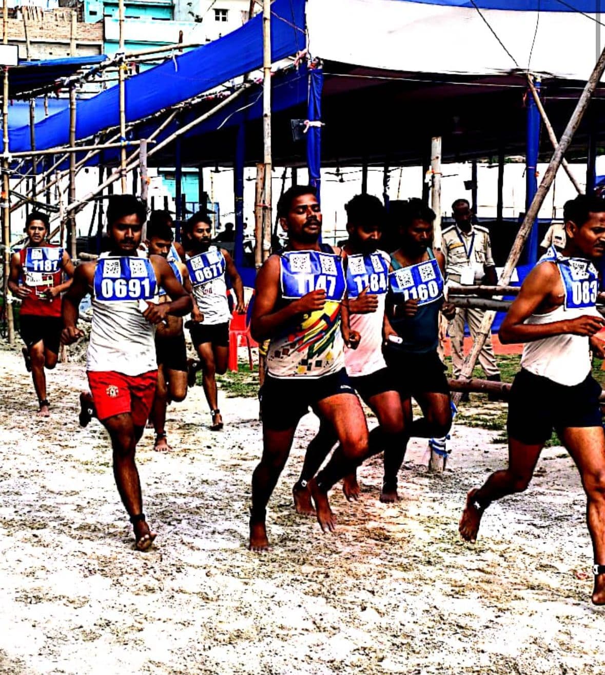 गृहरक्षक भर्ती परीक्षा में 379 अभ्यर्थियों की बनायी गयी मेधा सूची