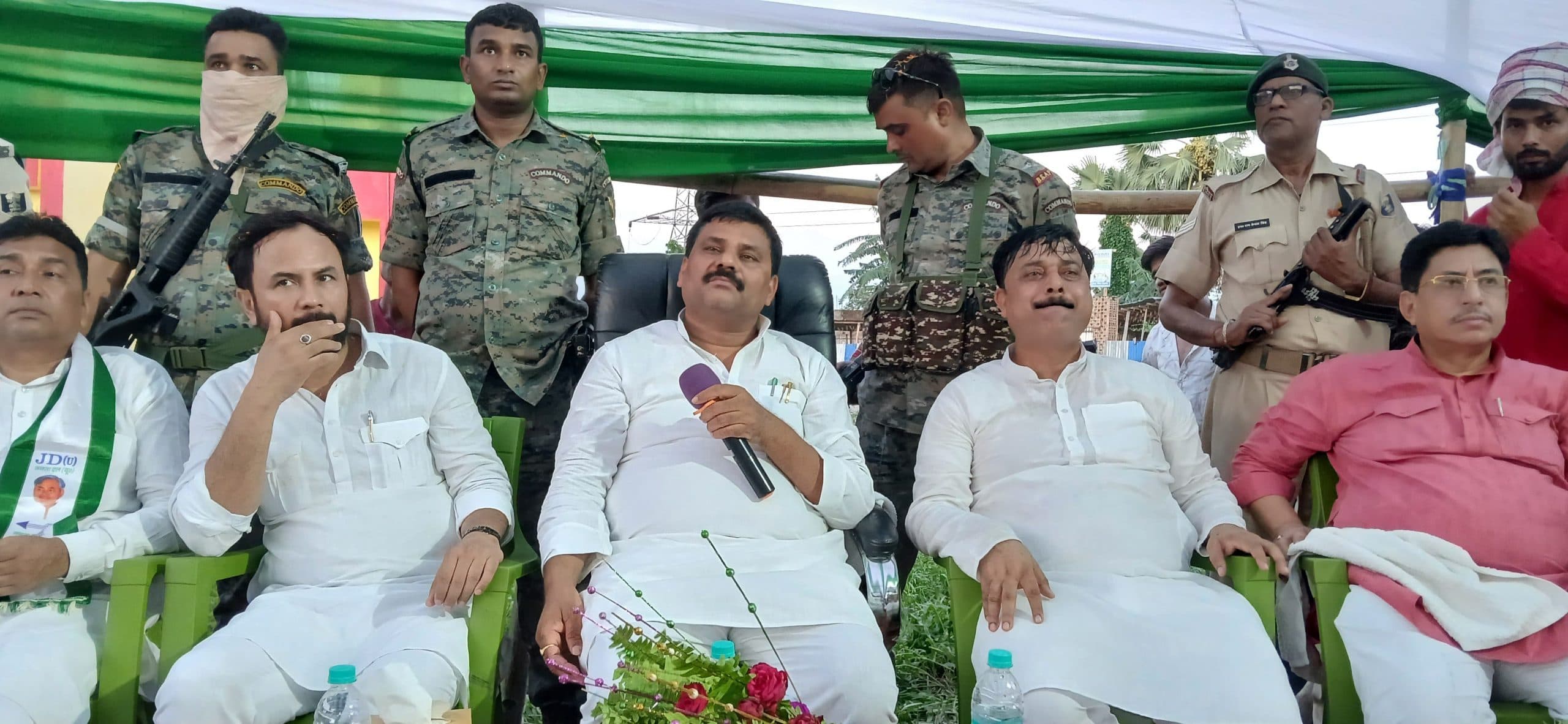 अररिया के लोग नीतीश कुमार के कार्यों से प्रभावित होकर जदयू के साथ